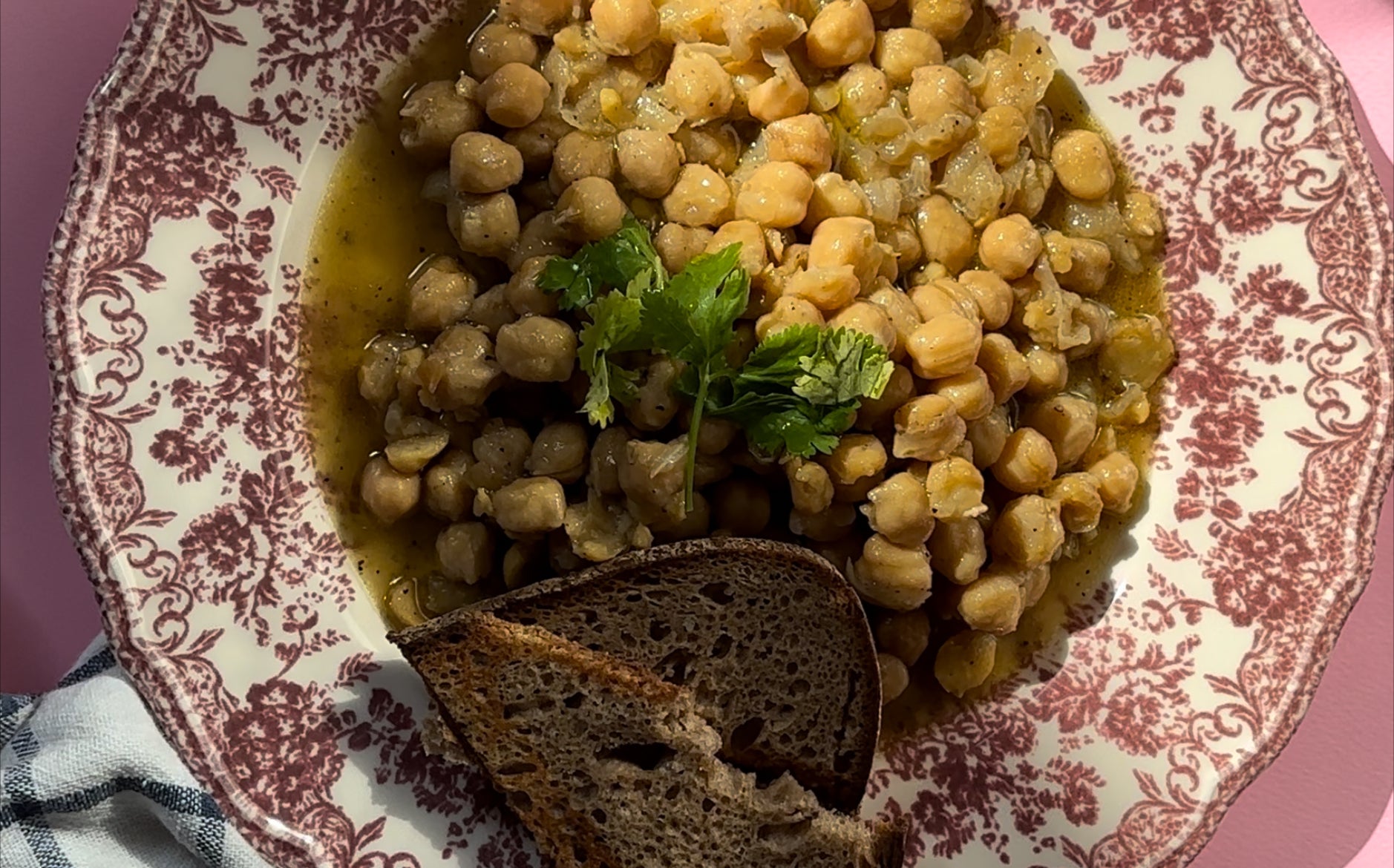 Chickpea stew aka revithada